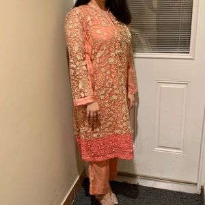 Agha Noor shirt and trousers
